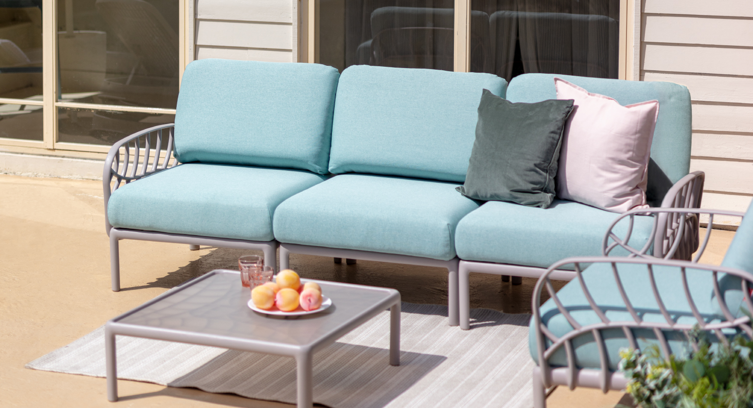 Komodo 5, a modular sofa for outdoor use ‹ Nardi Outdoor