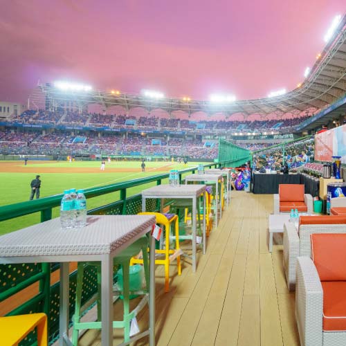 case_tybaseball-10 Taoyuan International Baseball Stadium, Taiwan - Lagoon Design Furniture