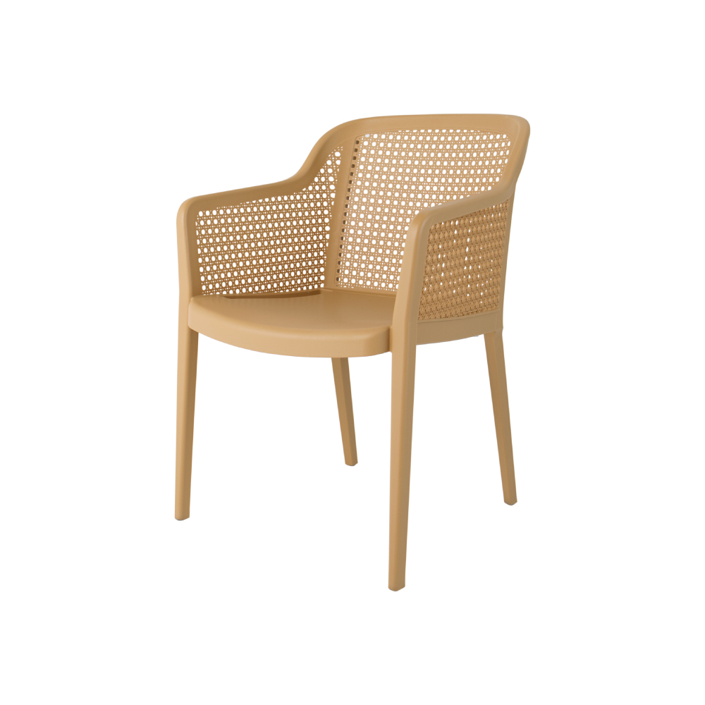 Grace Rattan Dining Arm Chair