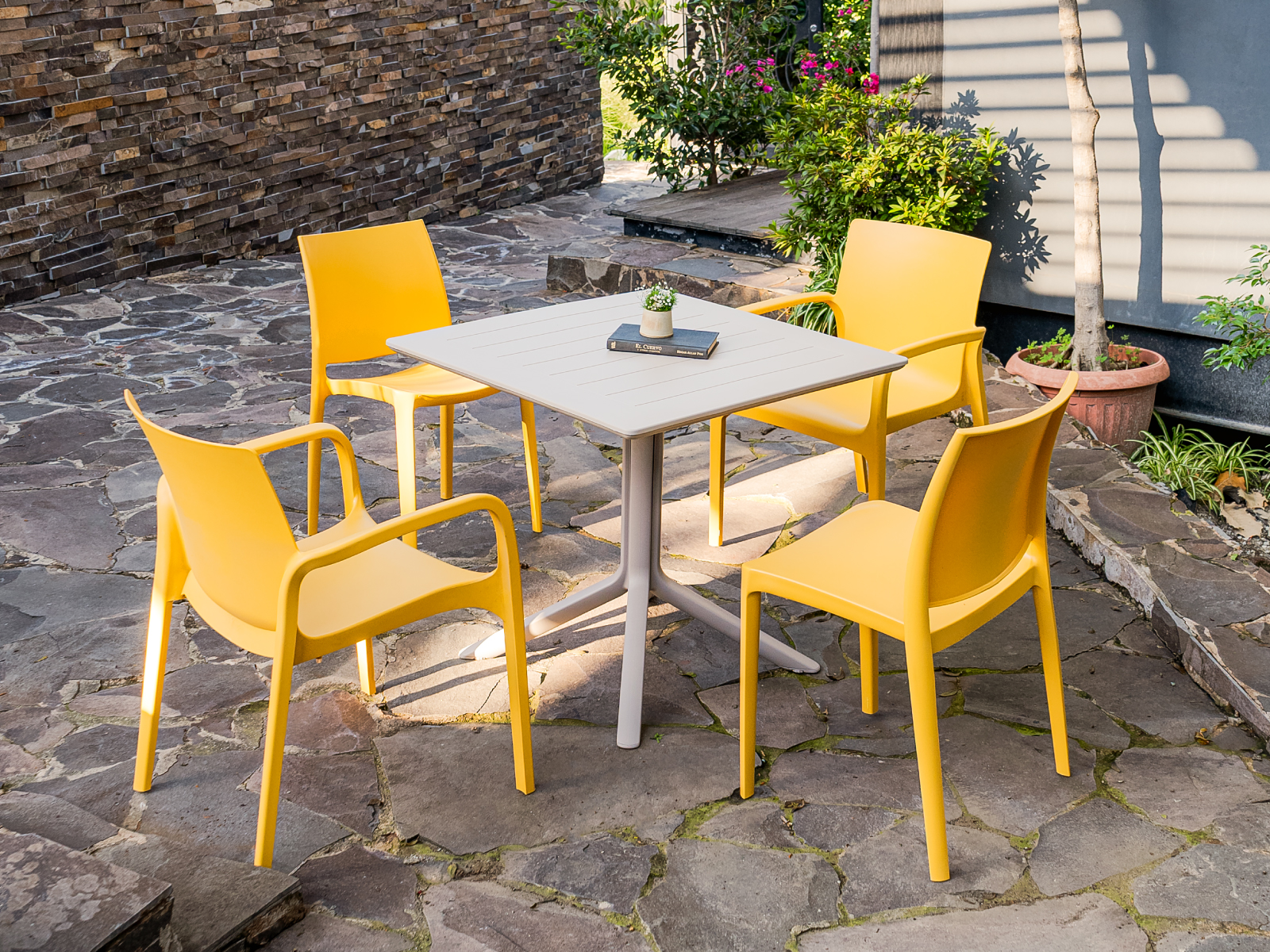 Sensilla_PT5 Sensilla Stackable Patio Dining Chair - Lagoon Design Furniture