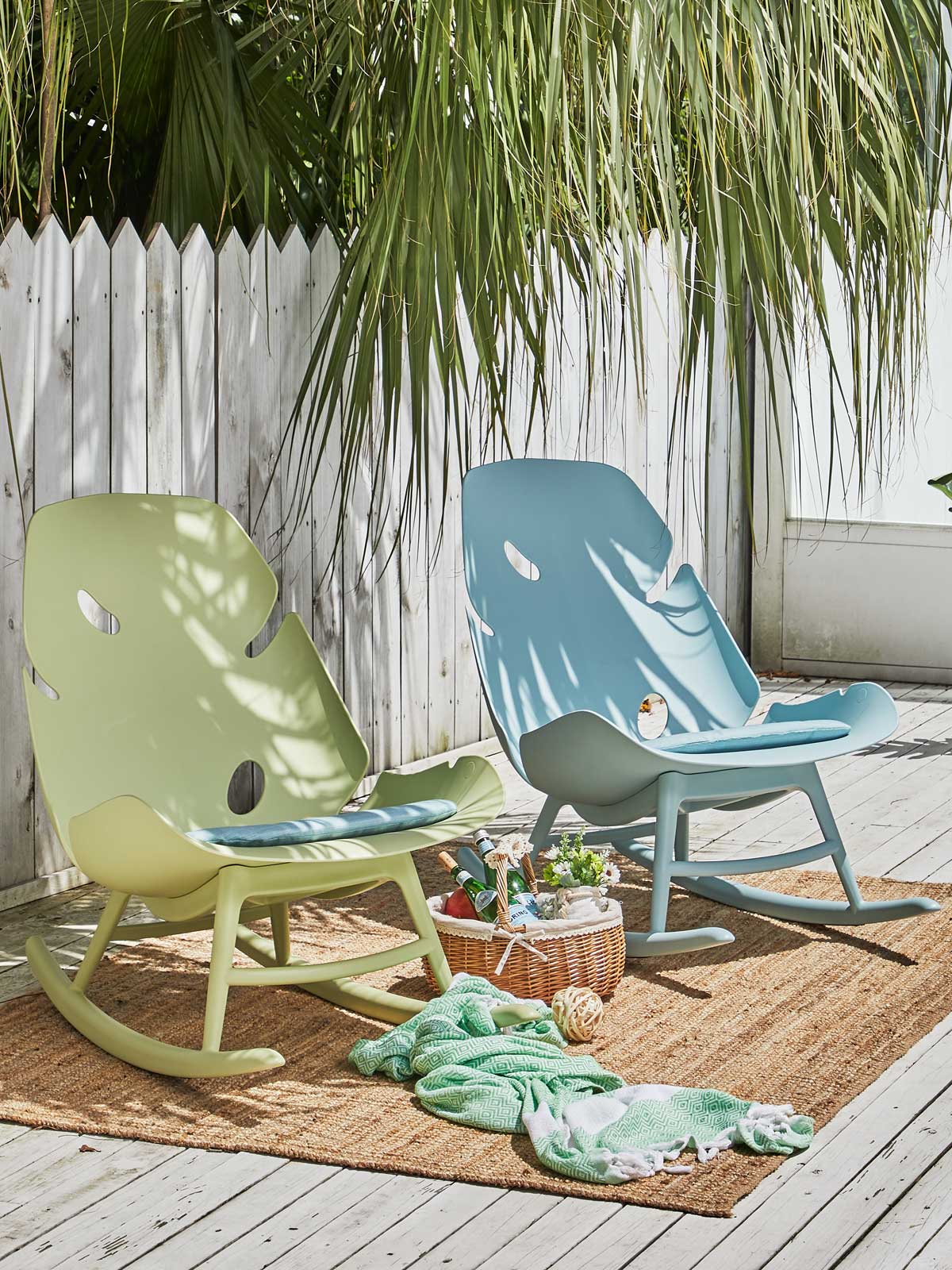 Monstera Rocking Chair(Outdoor)
