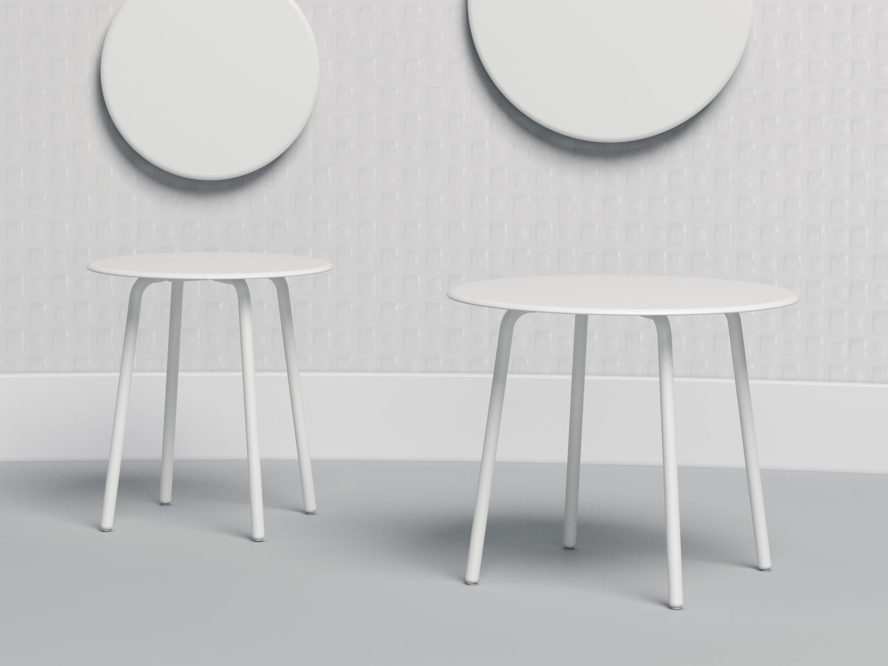 7169-PT2 Heron Accent Table 90cm - Lagoon Design Furniture