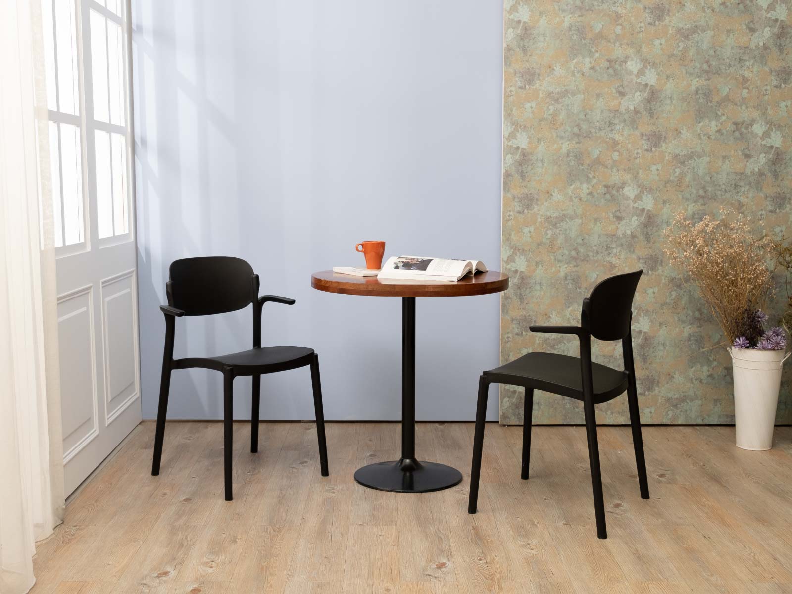 7202-PT1 Brazo Resin Dining Chair - Lagoon Design Furniture