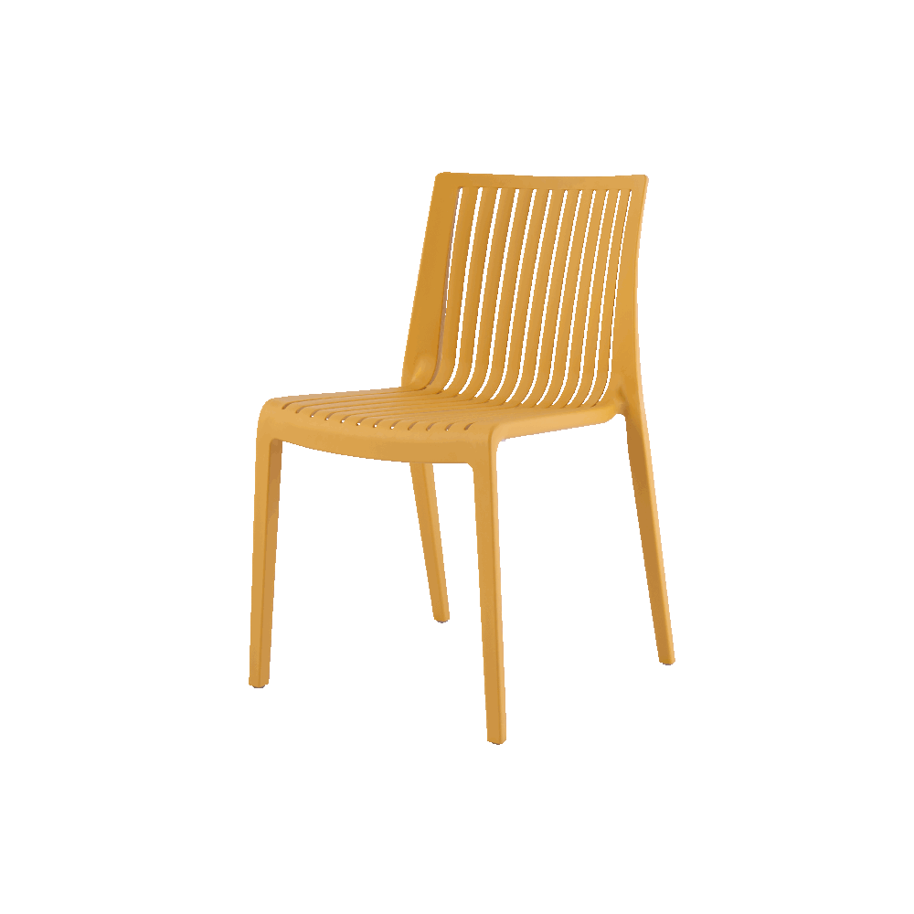 Milos Dining Chair - plastic outdoor dining chairs