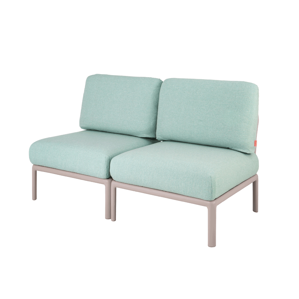 7212LL-G6B07 Modern Outdoor Sectional Furniture | Patio Sofa - Lagoon